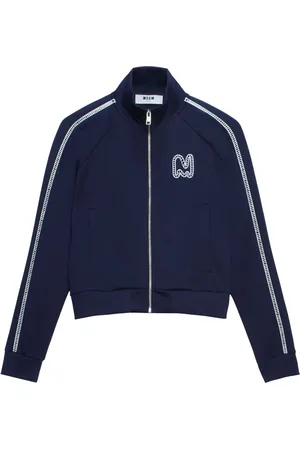Msgm Stripe-detail sweatshirt
