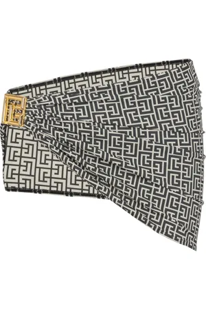 Balmain PB Labyrinth-print sarong