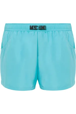 Moschino Logo-patch swim shorts