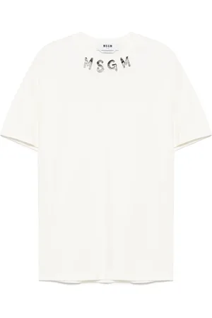 Msgm Logo-print T-shirt