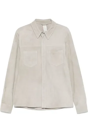 GIORGIO BRATO Suede shirt