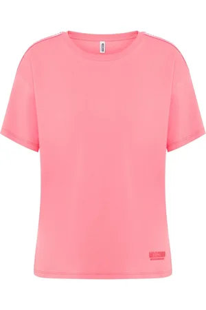 Moschino Logo-embroidered pajama T-shirt