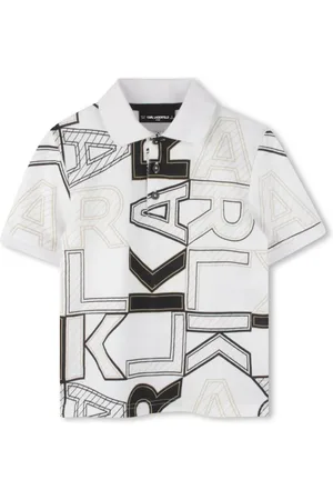 Karl Lagerfeld Logo-print polo shirt