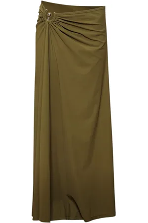 CHRISTOPHER ESBER Ruched Orbit Split skirt