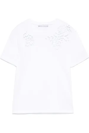 ERMANNO SCERVINO Guipure-lace T-shirt
