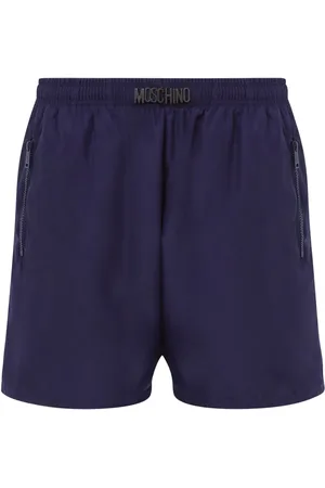 Moschino Logo-patch swim shorts