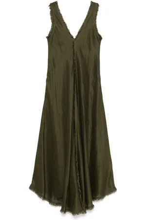 P.A.R.O.S.H. Linen maxi dress