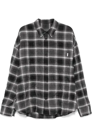JUUN.J Check-pattern shirt