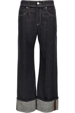 Brunello Cucinelli Turn up-hem jeans