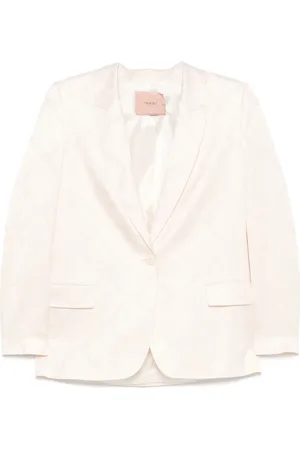 Twin-Set Oval T-jacquard blazer