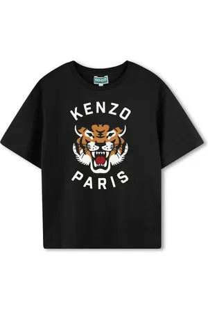 Kenzo Tiger Head-print T-shirt