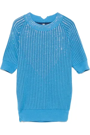 ERMANNO SCERVINO Crystal-embellished top