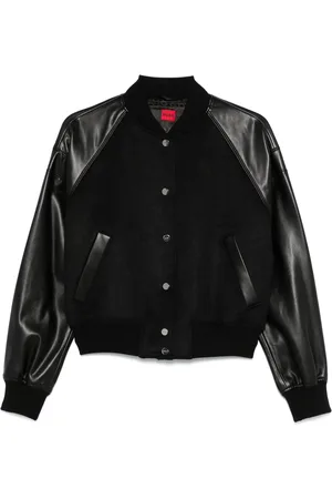 HUGO BOSS Cropped bomber jacket