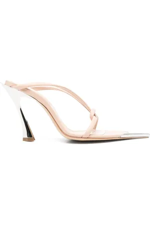 MUGLER 105mm Knotted Fang sandals