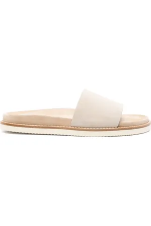 Brunello Cucinelli Suede slides