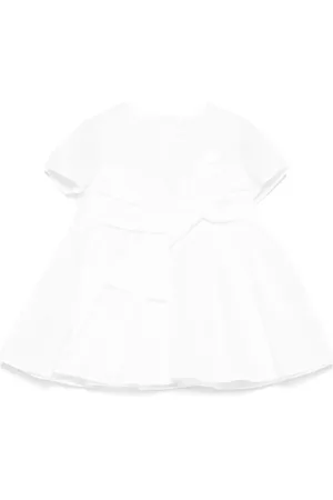 Elisabetta Franchi Bow-detail cotton dress set