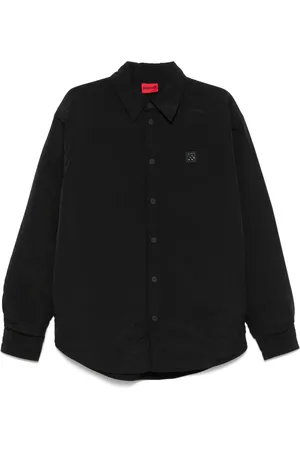 HUGO BOSS Stacked-logo padded jacket