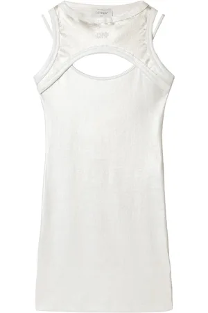 OFF-WHITE Cotton mini dress