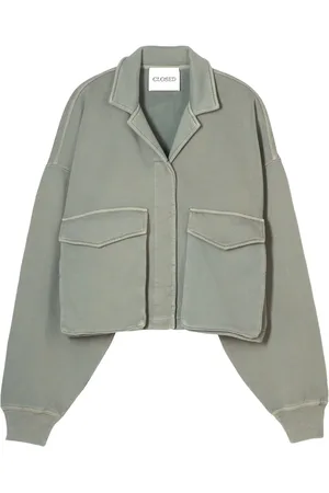 Closed Faded-effect jacket
