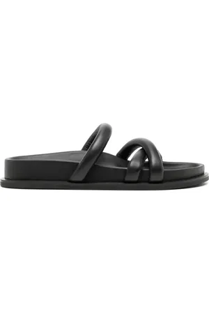 St Agni Crossover-strap sandals