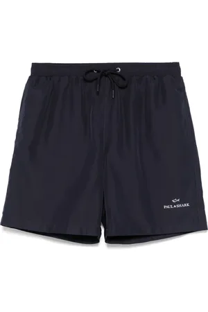 Paul & Shark Logo-print swim shorts