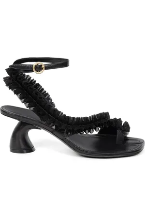 DRIES VAN NOTEN 65mm ruffled sandals