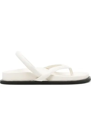 St Agni Slingback thong-strap sandals