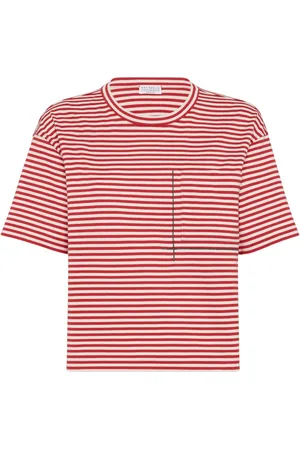 Brunello Cucinelli Striped T-shirt