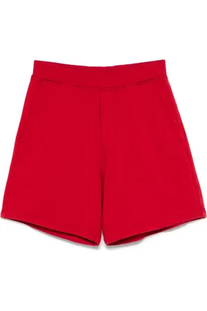Dsquared2 Jersey-texture track shorts