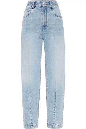 Brunello Cucinelli Bead-embellished jeans