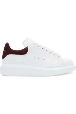 Alexander McQueen Oversized " /Burgundy" sneakers
