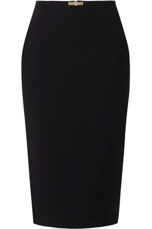 Elisabetta Franchi Jewel-detail crepe midi dress