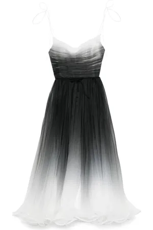 Ana Radu Gradient-effect maxi dress