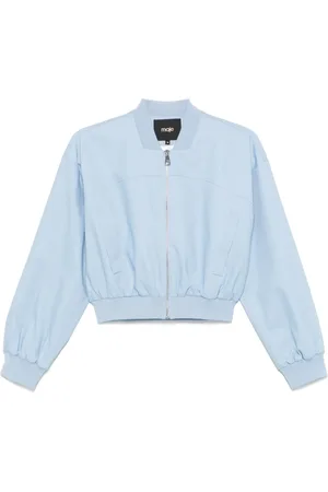 Maje Cropped bomber jacket