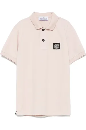 Stone Island Compass-motif polo shirt