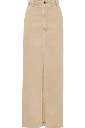 Brunello Cucinelli Bead-embellished skirt