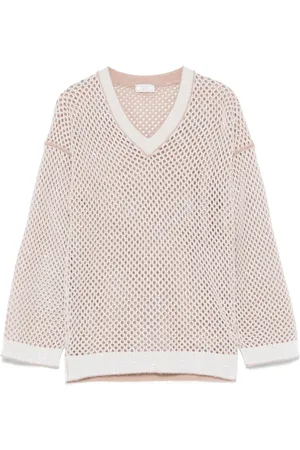 PESERICO SIGN Open-knit sweater