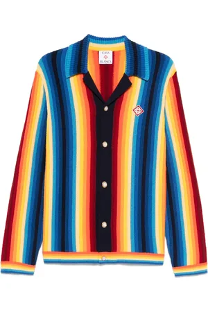 Casablanca Gradient towelling cardigan