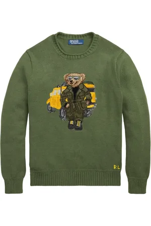 Ralph Lauren Polo Bear-motif sweater