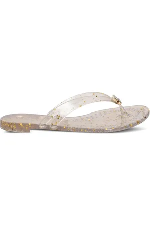 Casadei Glitter-detail flip flops
