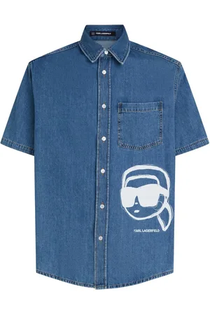 Karl Lagerfeld Ikon denim shirt