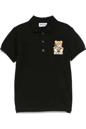 Moschino Piqu??-weave polo shirt