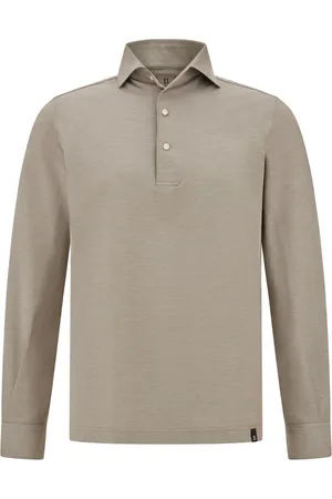 Boggi Milano Cotton-blend polo shirt