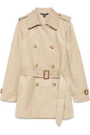 Ralph Lauren Double-breasted belted trench coat