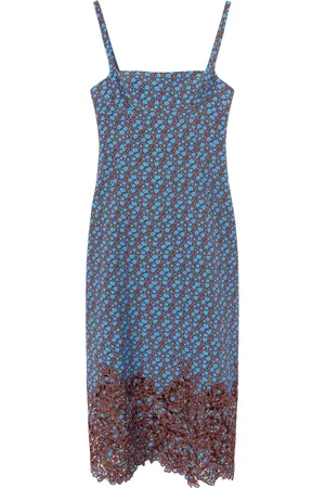 ERMANNO SCERVINO Floral-print midi dress