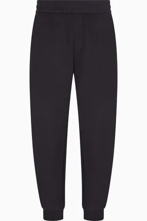 Armani Exchange Elastic-waist cotton track pants