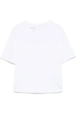 Calvin Klein Logo-rubberised T-shirt