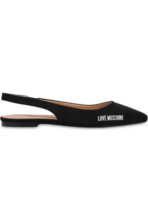 Moschino Leather ballerina shoes