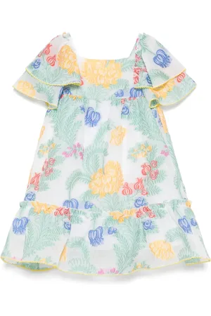 Etro Floral cloqu?? dress