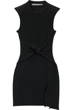 Alexander Wang Knotted-waist mini dress